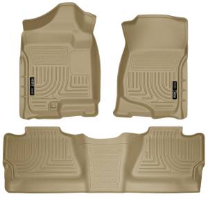 Husky Liners - 2007 - 2014 GMC, Chevrolet Husky Liners Front & 2nd Seat Floor Liners (Footwell Coverage) - 98203