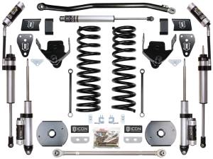 ICON Vehicle Dynamics - 2014 - 2018 Ram ICON Vehicle Dynamics 14-18 RAM 2500 4WD 4.5" STAGE 4 SUSPENSION SYSTEM (AIR RIDE) - K214524A - Image 1