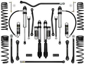 2020 - 2022 Jeep ICON Vehicle Dynamics 20-UP JEEP GLADIATOR 2.5" STAGE 7 SUSPENSION SYSTEM (TUBULAR) - K22107T