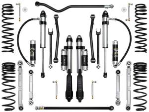 2020 - 2022 Jeep ICON Vehicle Dynamics 20-UP JEEP GLADIATOR 2.5" STAGE 8 SUSPENSION SYSTEM (BILLET) - K22108
