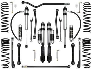 2020 - 2022 Jeep ICON Vehicle Dynamics 20-UP JEEP GLADIATOR 2.5" STAGE 8 SUSPENSION SYSTEM (TUBULAR) - K22108T