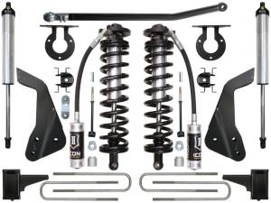 2005 - 2007 Ford ICON Vehicle Dynamics 05-07 FORD F-250/F-350 4-5.5" STAGE 2 COILOVER CONVERSION SYSTEM - K63112