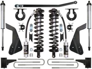 2008 - 2010 Ford ICON Vehicle Dynamics 08-10 FORD F-250/F-350 4-5.5" STAGE 2 COILOVER CONVERSION SYSTEM - K63122