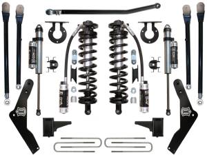 2011 - 2016 Ford ICON Vehicle Dynamics 11-16 FORD F-250/F-350 4-5.5" STAGE 4 COILOVER CONVERSION SYSTEM - K63134