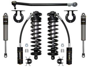 2017 - 2022 Ford ICON Vehicle Dynamics 17-UP FORD F-250/F-350 2.5-3" STAGE 2 COILOVER CONVERSION SYSTEM - K63142