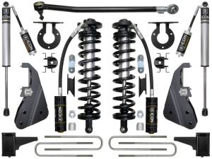 2017 - 2022 Ford ICON Vehicle Dynamics 17-UP FORD F-250/F-350 4-5.5" STAGE 1 COILOVER CONVERSION SYSTEM - K63151