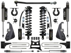 2017 - 2022 Ford ICON Vehicle Dynamics 17-UP FORD F-250/F-350 4-5.5" STAGE 3 COILOVER CONVERSION SYSTEM - K63153