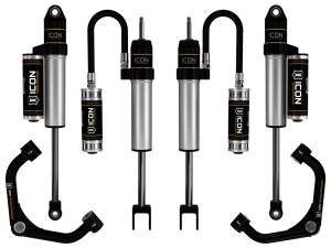 ICON Vehicle Dynamics - 2020 - 2022 GMC, Chevrolet ICON Vehicle Dynamics 20-UP GM 2500HD/3500 0-2" STAGE 2 SUSPENSION SYSTEM (TUBULAR) - K78352T - Image 1