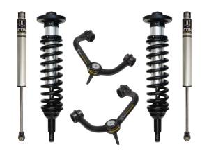 2004 - 2008 Ford ICON Vehicle Dynamics 04-08 FORD F150 4WD 0-2.63" STAGE 2 SUSPENSION SYSTEM W TUBULAR UCA - K93021T