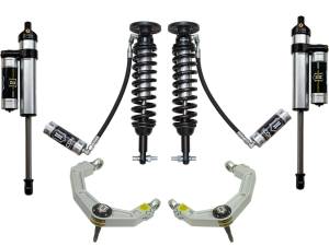 2014 Ford ICON Vehicle Dynamics 2014 FORD F150 4WD 1.75-2.63" STAGE 4 SUSPENSION SYSTEM W BILLET UCA - K93064