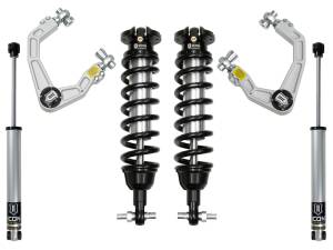 2019 - 2022 Ford ICON Vehicle Dynamics 19-UP FORD RANGER 0-3.5" STAGE 2 SUSPENSION SYSTEM W BILLET UCA - K93202