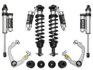2019 - 2022 Ford ICON Vehicle Dynamics 19-UP FORD RANGER 0-3.5" STAGE 4 SUSPENSION SYSTEM W BILLET UCA - K93204