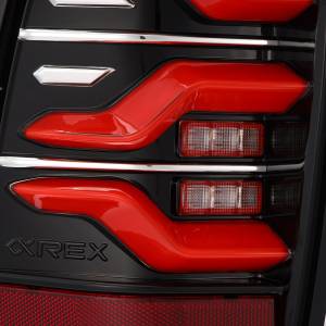 AlphaRex - 2005 - 2015 Toyota AlphaRex LED Taillights Black-Red - 680070 - Image 7