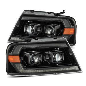 Lighting - Headlights - AlphaRex - 2004 - 2008 Ford AlphaRex Projector Headlights Alpha-Black - 880136