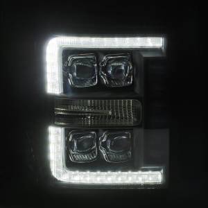 AlphaRex - 2011 - 2016 Ford AlphaRex LED Projector Headlights in Alpha- Black - 880147 - Image 4