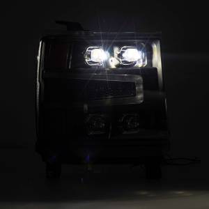 AlphaRex - 2016 - 2018 Chevrolet AlphaRex LED Projector Headlights in Black - 880237 - Image 5