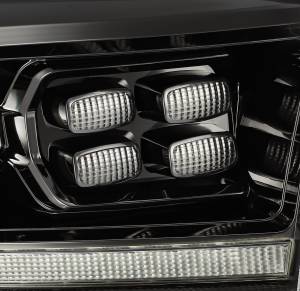 AlphaRex - 2009 - 2010 Dodge, 2011 - 2018 Ram AlphaRex LED Projector Headlights in Alpha- Black - 880520 - Image 7