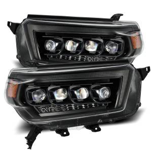2010 - 2013 Toyota AlphaRex LED Projector Headlights in Alpha-Black - 880758