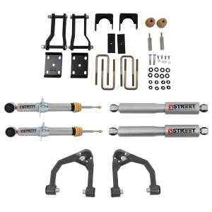 2019 - 2021 Ford Belltech Front And Rear Complete Kit W/ Street Performance Shocks - 1042SP