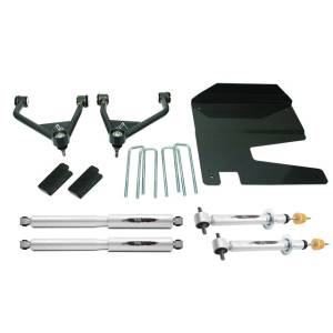 2019 - 2021 GMC, Chevrolet Belltech 4" Lift Kit Inc. Front and Rear Trail Performance Struts/Shocks - 150212TP