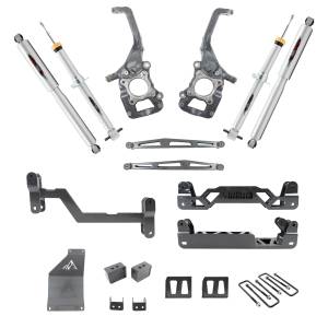 2015 - 2020 Ford Belltech 6"-7" Lift Kit Inc. Front and Rear Trail Performance Struts/Shocks - 152501TP
