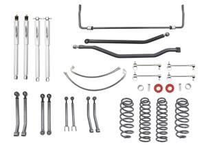 Belltech - 2007 - 2017 Jeep Belltech 4" Lift Kit Inc. Front and Rear Trail Performance Shocks - 153201TPS - Image 1