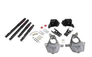 Suspension - Lowering Kits - Belltech - 2000 - 2007 GMC, Chevrolet Belltech Front And Rear Complete Kit W/ Nitro Drop 2 Shocks - 653ND