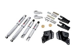 2005 - 2007 GMC, Chevrolet Belltech Front And Rear Complete Kit W/ Street Performance Shocks - 654SP