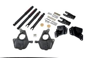 2001 - 2007 GMC, 2005 - 2007 Chevrolet Belltech Front And Rear Complete Kit W/ Nitro Drop 2 Shocks - 655ND