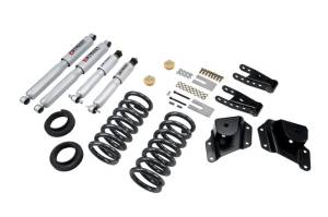 Suspension - Lowering Kits - Belltech - 2000 - 2007 GMC, Chevrolet Belltech Front And Rear Complete Kit W/ Street Performance Shocks - 664SP