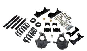 Suspension - Lowering Kits - Belltech - 2001 - 2007 GMC, Chevrolet Belltech Front And Rear Complete Kit W/ Nitro Drop 2 Shocks - 667ND