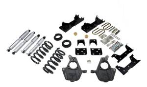Suspension - Lowering Kits - Belltech - 2001 - 2007 GMC, Chevrolet Belltech Front And Rear Complete Kit W/ Street Performance Shocks - 667SP