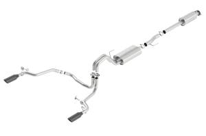 2015 - 2020 Ford Borla Cat-Back™ Exhaust System - S-Type - 140615BC