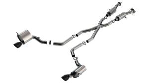 2015 - 2021 Jeep Borla Cat-Back™ Exhaust System - S-Type - 140632CB