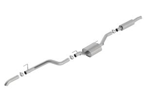 2020 - 2022 Jeep Borla Cat-Back™ Exhaust System - S-Type - 140809