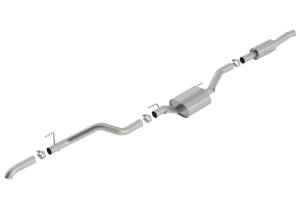 2020 - 2022 Jeep Borla Cat-Back™ Exhaust System - ATAK® - 140810