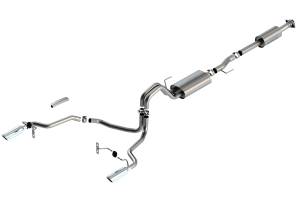 2021 - 2022 Ford Borla Cat-Back™ Exhaust System - Touring - 140862