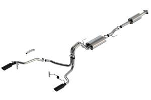 2021 - 2022 Ford Borla Cat-Back™ Exhaust System - Touring - 140862BC