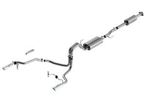 2021 - 2022 Ford Borla Cat-Back™ Exhaust System - Touring - 140865