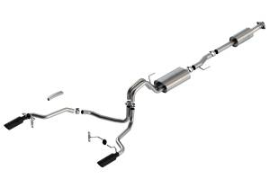 2021 - 2022 Ford Borla Cat-Back™ Exhaust System - Touring - 140865BC