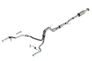 2021 - 2022 Ford Borla Cat-Back™ Exhaust System - S-Type - 140866