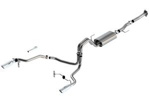 2021 - 2022 Ford Borla Cat-Back™ Exhaust System - S-Type - 140868