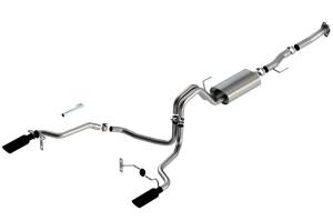 2021 - 2022 Ford Borla Cat-Back™ Exhaust System - S-Type - 140868BC
