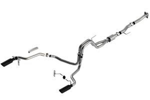 2021 - 2022 Ford Borla Cat-Back™ Exhaust System - ATAK® - 140869BC