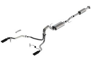 2021 - 2022 Ford Borla Cat-Back™ Exhaust System - S-Type - 140878BC