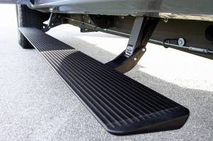 2000 - 2007 GMC, Chevrolet AMP Research Black Extruded Aluminum PowerStep™ - 75113-01A