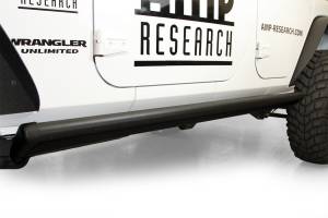AMP Research - 2007 - 2018 Jeep AMP Research Black Extruded Aluminum PowerStep™ - 75122-01A