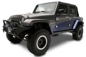 AMP Research - 2007 - 2018 Jeep AMP Research Black Extruded Aluminum PowerStep™ - 75122-01A - Image 4