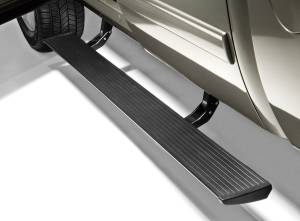 2007 - 2013 GMC, 2007 - 2014 Chevrolet AMP Research Black Extruded Aluminum PowerStep™ - 75126-01A
