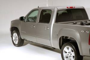 AMP Research - 2007 - 2013 GMC, 2007 - 2014 Chevrolet AMP Research Black Extruded Aluminum PowerStep™ - 75126-01A - Image 2